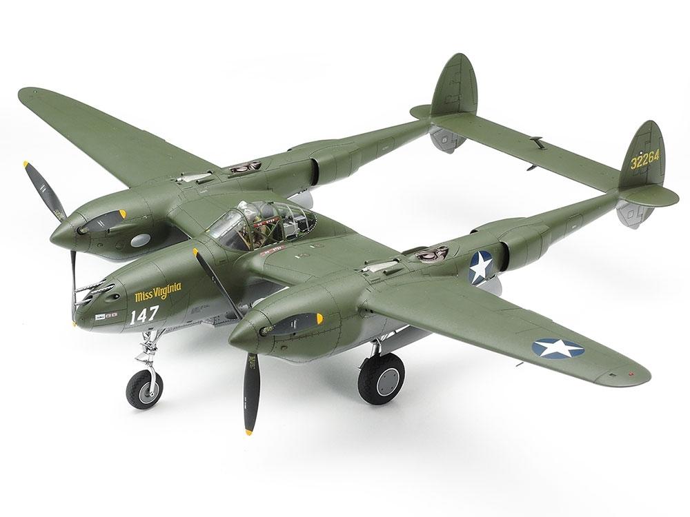 1/48 Tamiya Lockheed P-38F/G Lightning Plastic Model Kit