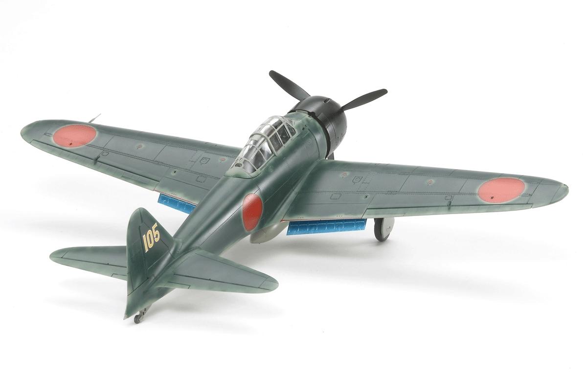 1/48 Tamiya Mitsubishi A6M3/3a Zeke Plastic Model Kit - Squadron.com