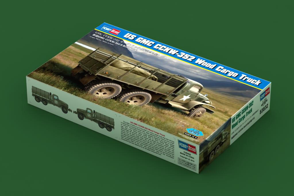 1/35 Hobby Boss CCKW-352 Wood Cargo Truck - Squadron.com