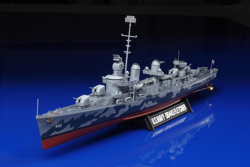 1/350 Tamiya Fletcher Class DD-445 Destroyer - Squadron.com