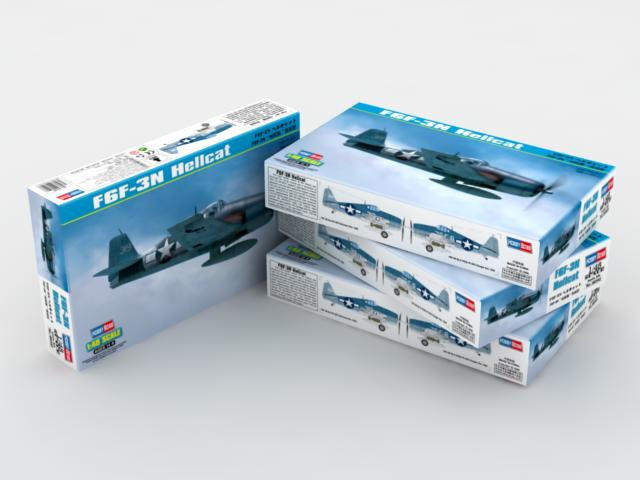 1/48 Hobby Boss F6F-3N Hellcat - Squadron.com
