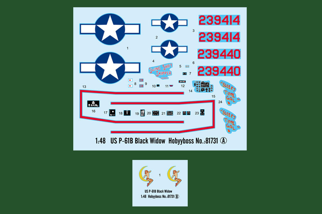 1/48 Hobby Boss P-61B Black Widow - Squadron.com