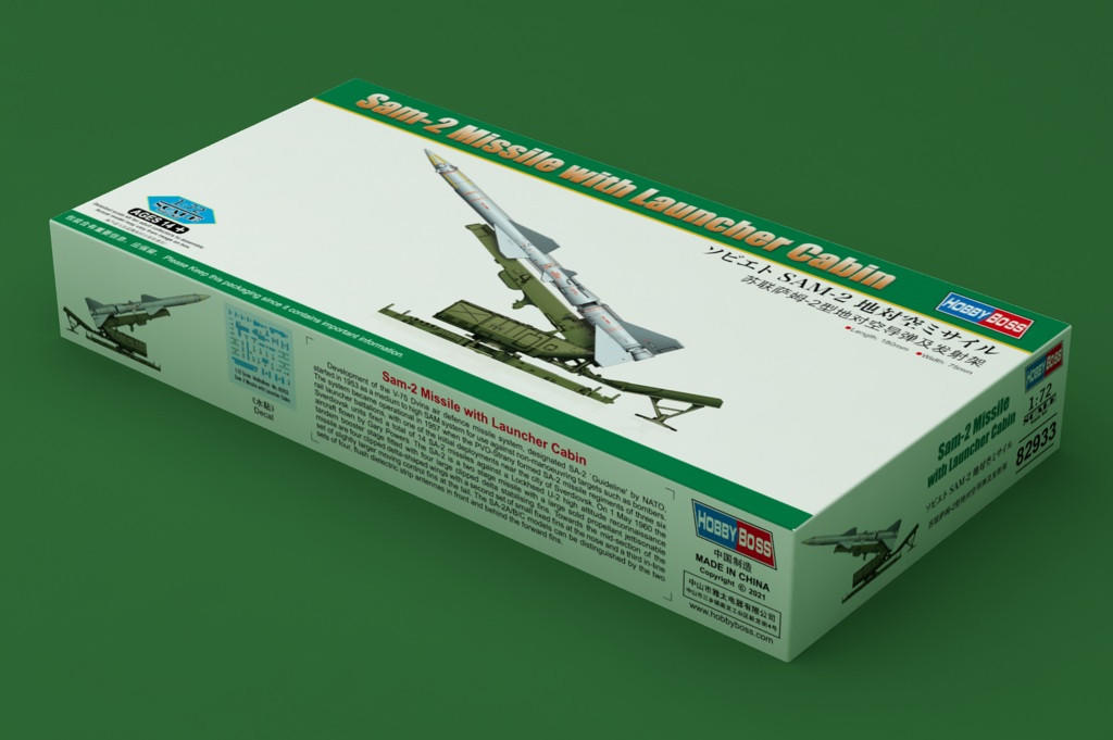 1/72 Hobby Boss Sam-2 Missile with Launcher Cabin - Squadron.com