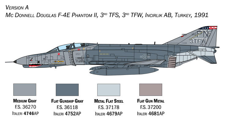 1/72 F4E/F Phantom II Fighter - Squadron.com