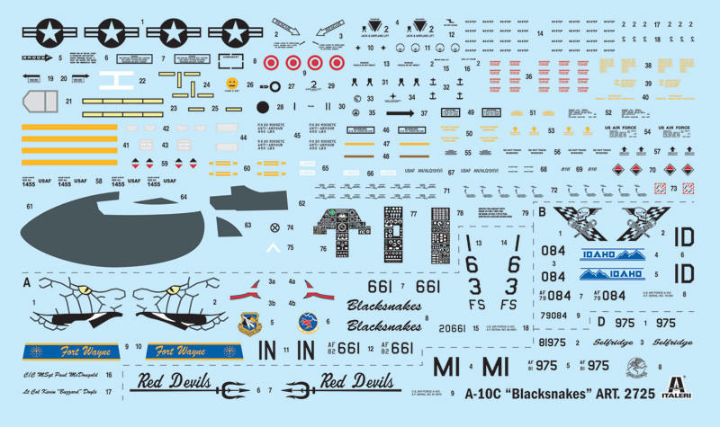 1/48 A10C Blacksnakes USAF Attacker/Fighter - Squadron.com
