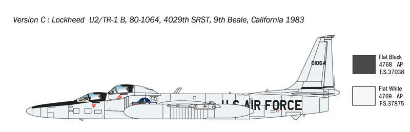 Lockheed U2-R スパイプレーン 1:48 Testors 1:48 Scale Lockheed U2-C Spyplane | eBay