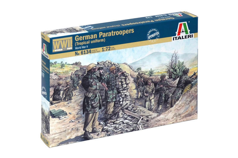 1/72 WWII German Paratroopers Tropical Uniform (48) - Squadron.com