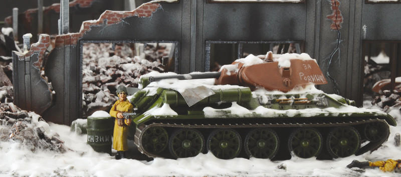 1/72 Italeri WWII Stalingrad Tractor Plant Assault Diorama Set
