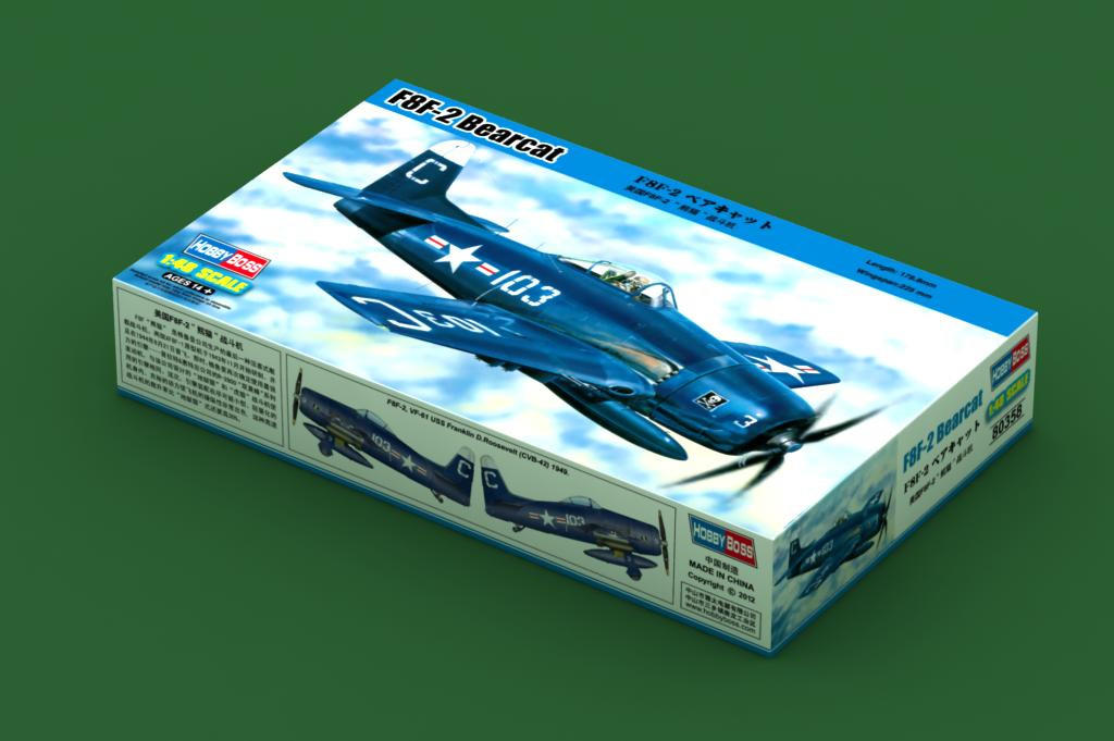 1/48 Hobby Boss F8F-2 Bearcat - Squadron.com