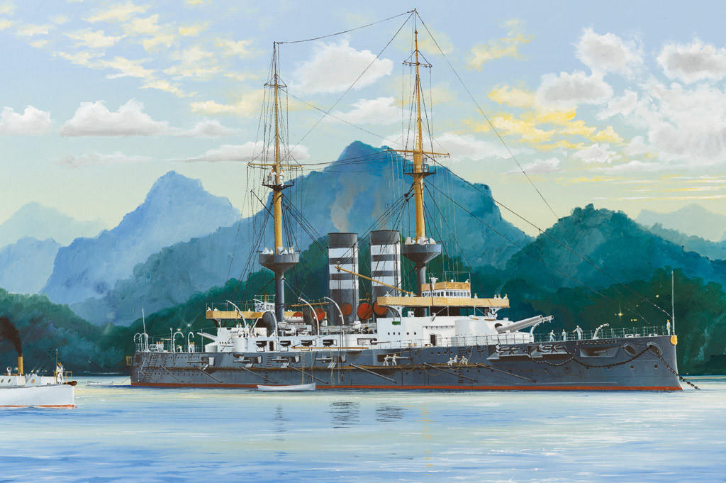 1/200 Hobby Boss Japanese Battleship Mikasa 1902 - Squadron.com