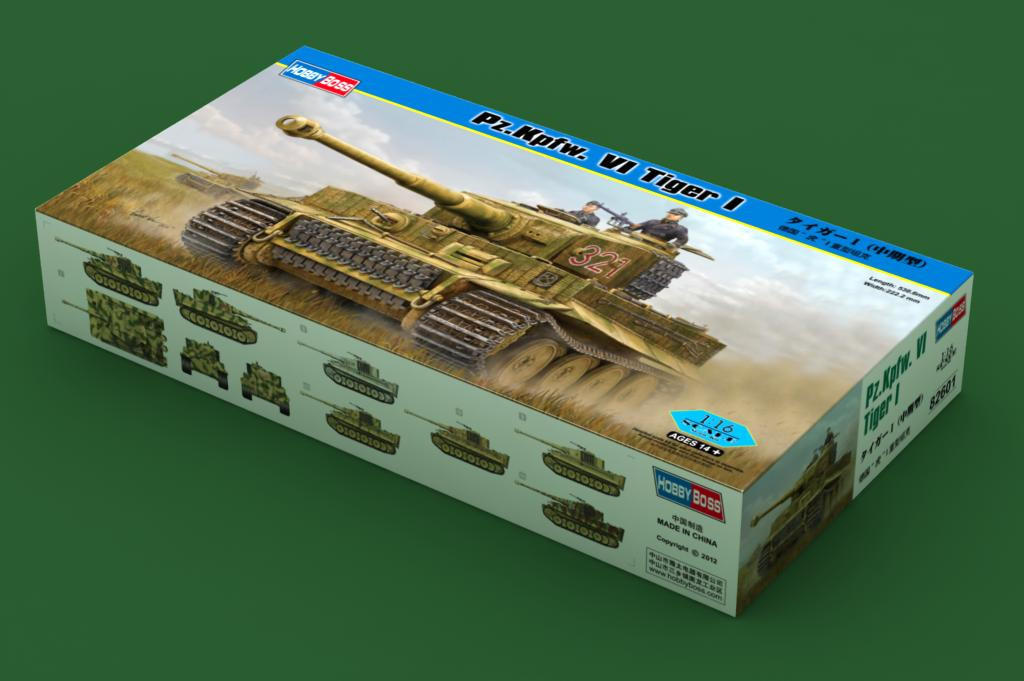 1/16 Hobby Boss Pz.Kpfw. VI Tiger I - Squadron.com