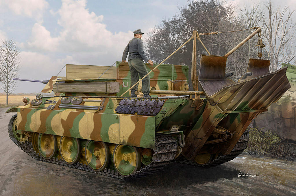 1/35 Hobby Boss German Sd.Kfz.179 Bergepanther Ausf.G - Squadron.com