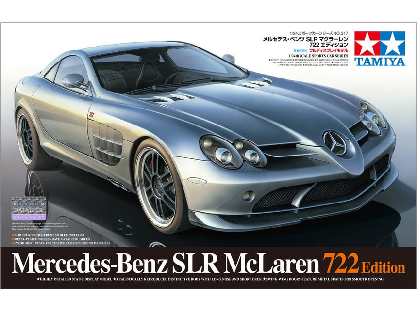 1/24 Mercedes Benz SLR McLaren 722 Edition Car 