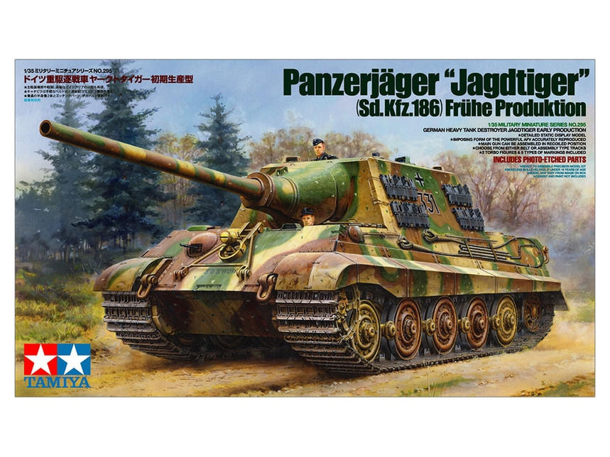 1/35 Jagdtiger SdKfz 186 Early Heavy Tank Destroyer - Squadron.com