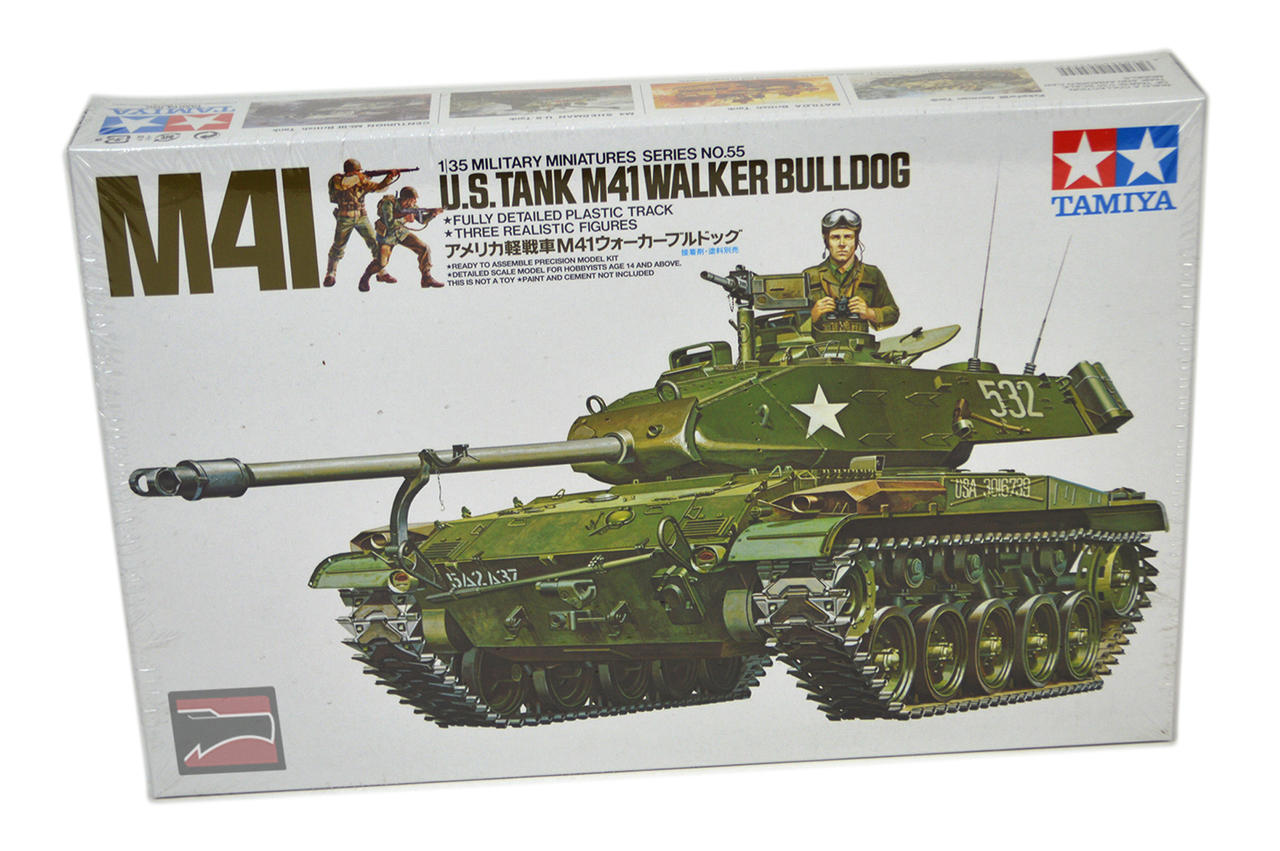 1/35 Tamiya US M41 Walker Bulldog Tank Plastic Model Kit
