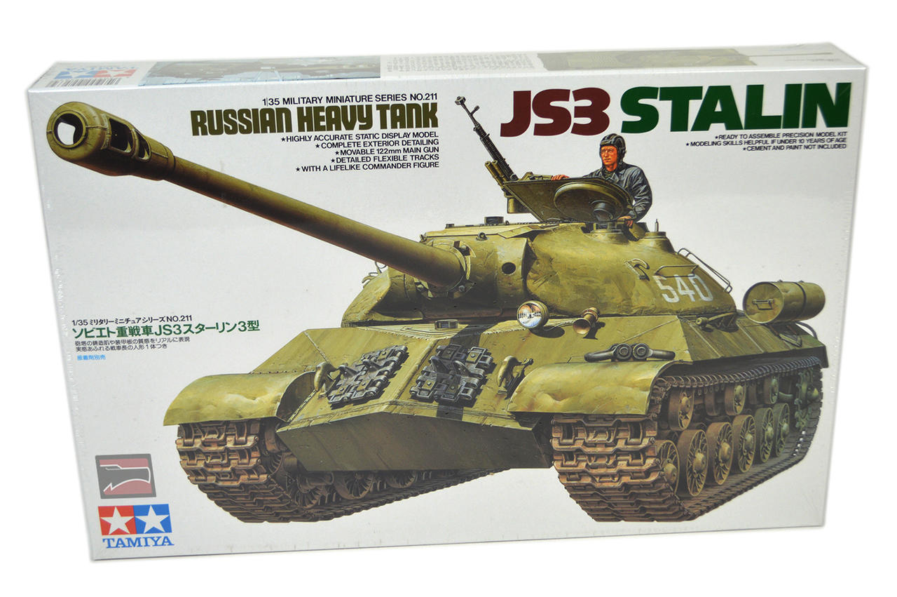 1/35 Tamiya Russian JS3 Stalin Heavy Tank Plastic Model Kit 