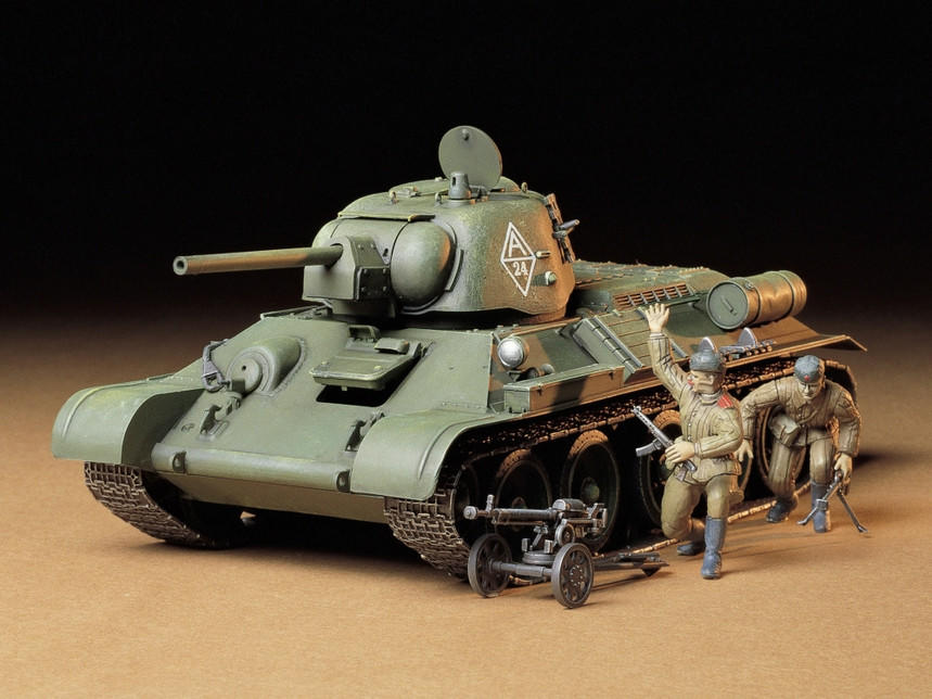 1/35 Russian T34/76 ChTZ Tank - Squadron.com