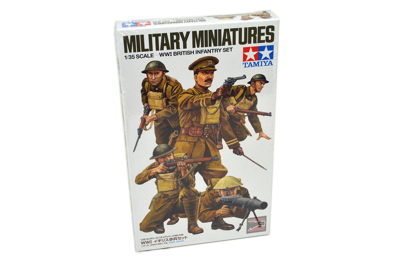 1/35 Tamiya WWI British Infantry Set Kit (x5) - Squadron.com