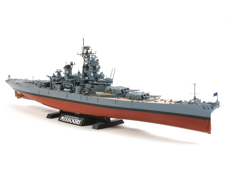 オオタキ  大滝製作所　1/350  戦艦 ミズーリ　MISSOURI 1/350 USS Missouri BB63 Battleship 1991 - Squadron.com