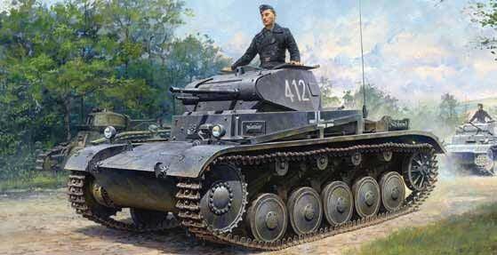 1/48 Panzer II A/B/C (xSdKfz 121) French Campaign Tank - Squadron.com