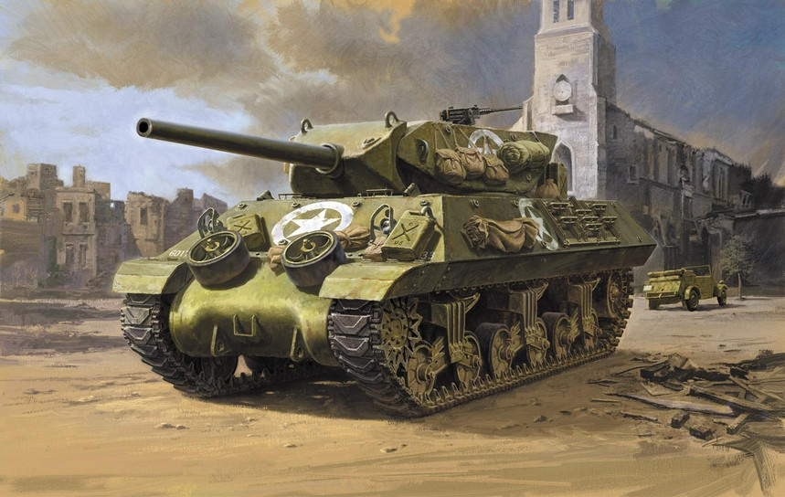 1/48 US M10 Mid Tank Destroyer - Squadron.com
