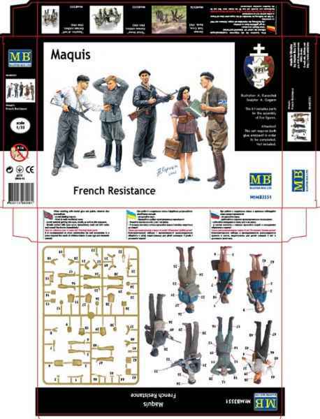 Tamiya Maquette 35288 Infanterie française Échelle 1:35 Brun/Vert Tamiya Maquette 35288 Infanterie française Échelle 1:35 Brun/Vert