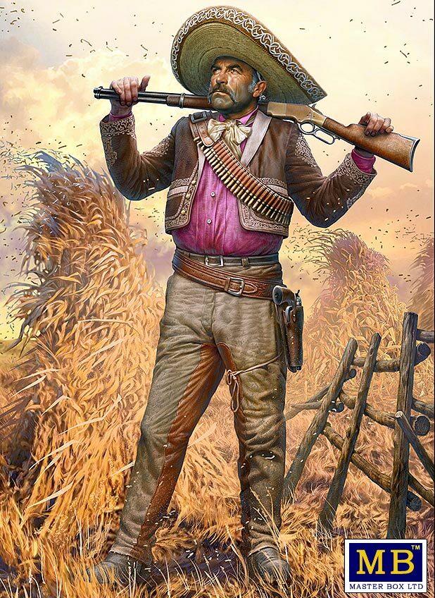 1/35 Master Box Outlaw Gunslinger Pedro Melgoza Bounty Hunter