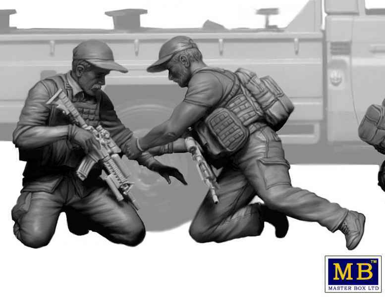 1/35 Master Box Danger Close Special Operations Team Present Day