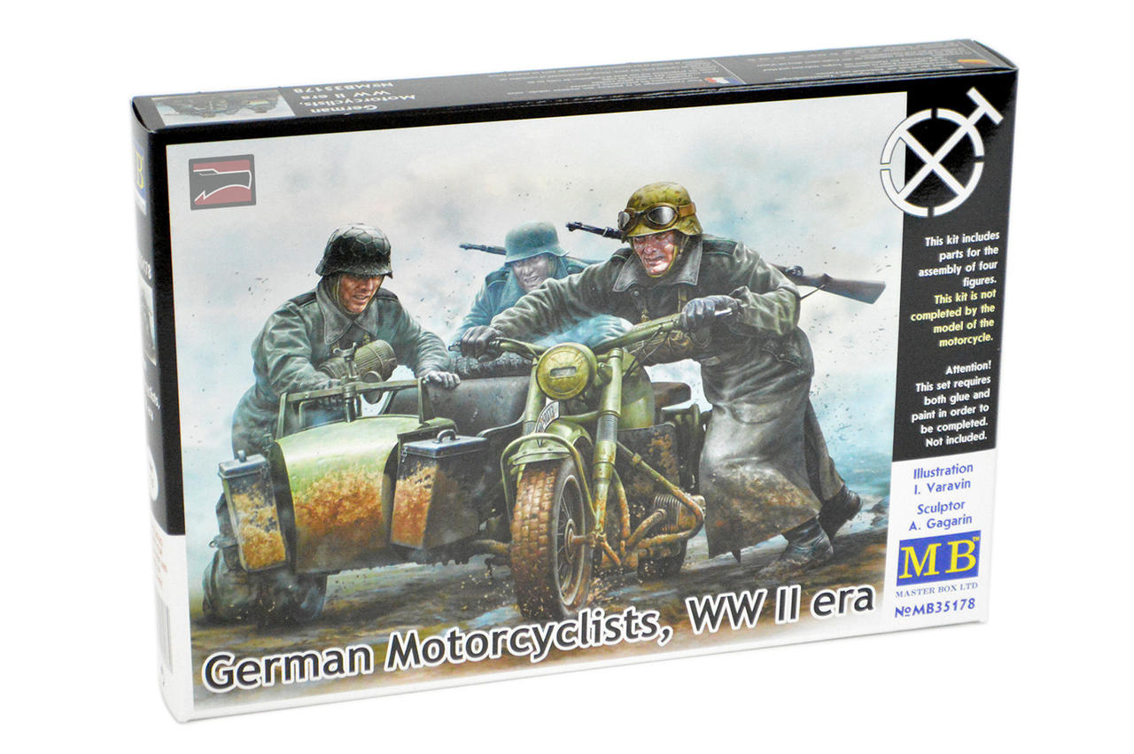 1/35 Master Box German Riderss WWII Era Plastic Model Kit