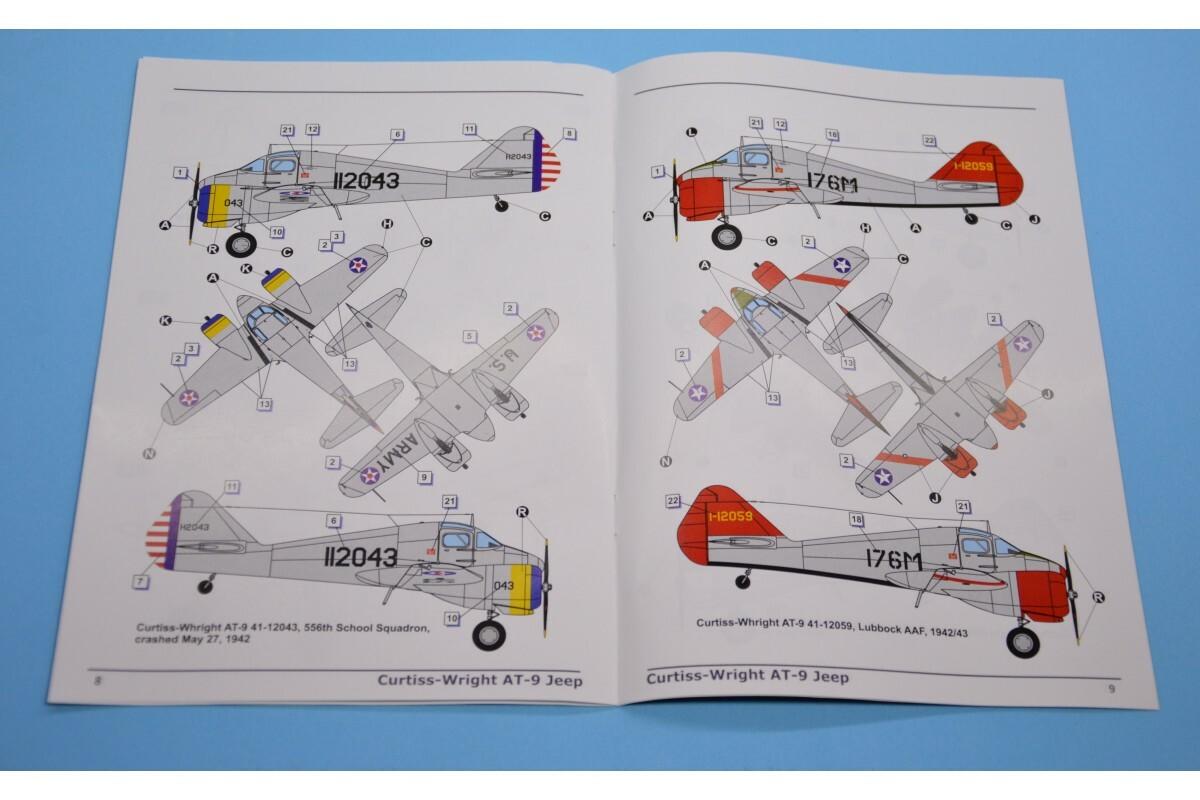 Dora Wings Kit No.DW48043 - Curtiss-Wright AT-9 Jeep Review by