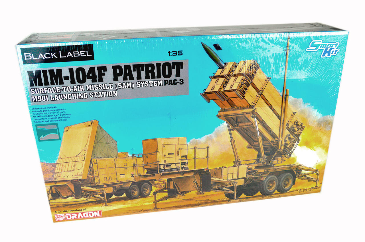 1/35 Dragon Models MIM-104F SAM Patriot Plastic Model Kit