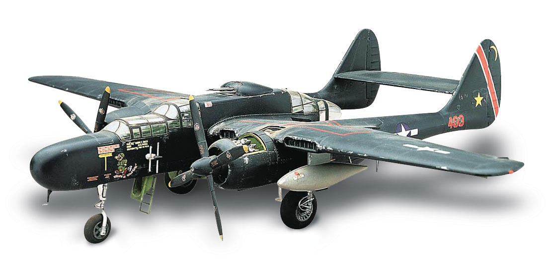 Revell 社製　P-61 ブラック　ウィドゥ　1/48 プラモデル　超レア 1/48 Revell P-61 Black Widow Night Fighter - Squadron.com
