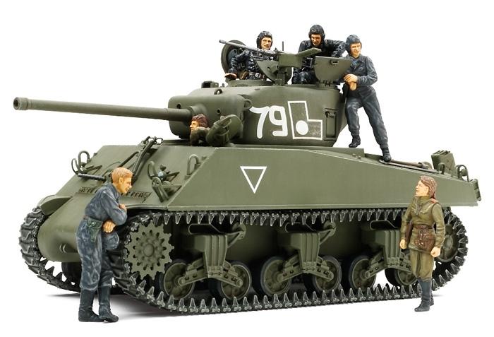 1/35 Tamiya M4A2(76)W SHERMAN Red Army w/figures Plastic Model Kit
