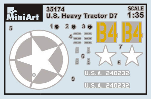 1/35 Miniart US Army Tractor w/Towing Winch & 3 Crew (Special