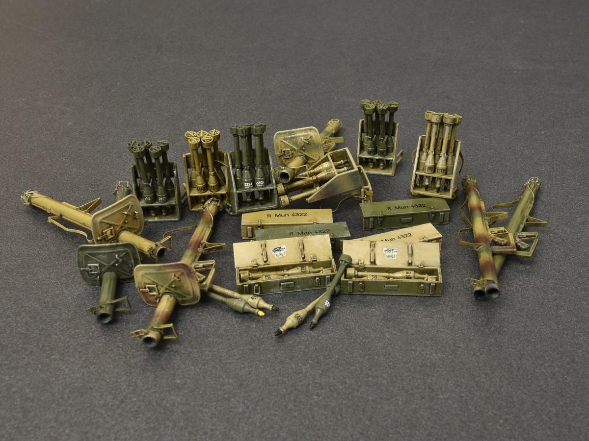 1/35 Miniart Panzerschreck RPzB54 & Ofenrohr RPzB43 Anti-Tank