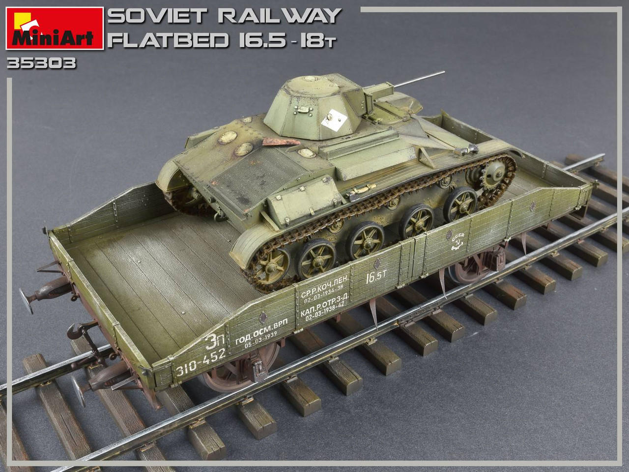 1/35 Miniart WWII Soviet 16.5-18-Ton Railway Flatbed - Squadron.com