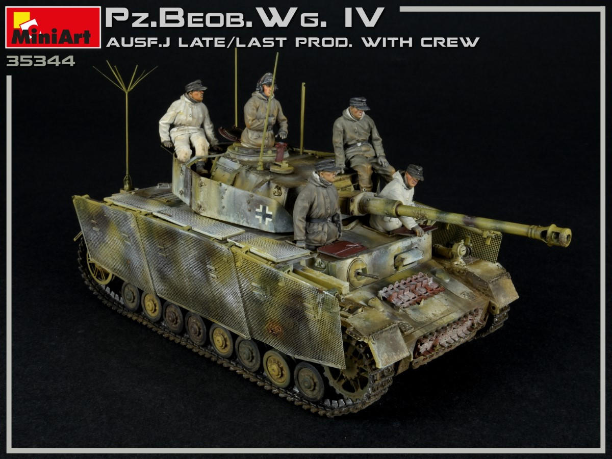1/35 Miniart WWII PzBeobWg IV Ausf J Late/Last Production
