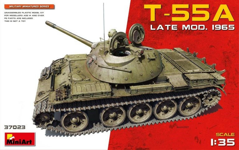 1/35 Miniart Soviet T55A Late Mod 1965 Tank 