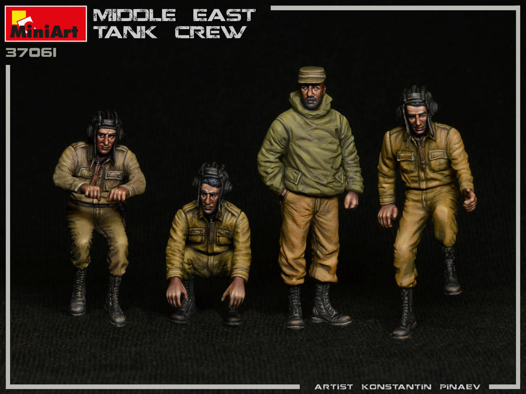 1/35 Miniart Middle East Tank Crew 1960-70s (4) - Squadron.com
