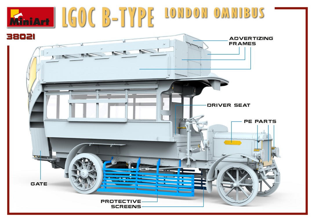 MiniArt 1:35 London Omnibus by Steve Pritchard