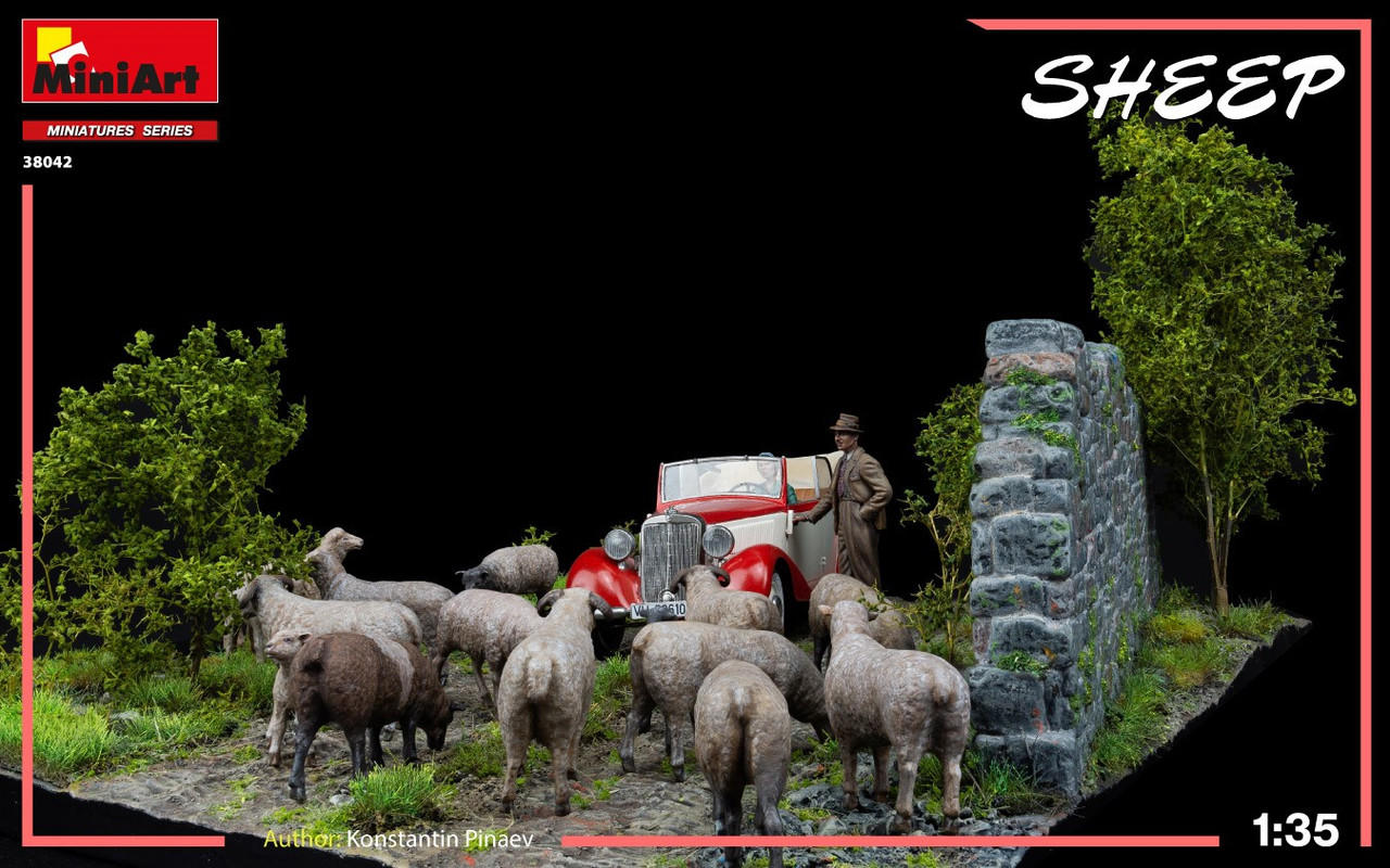 1/35 Miniart Sheep (15) - Squadron.com