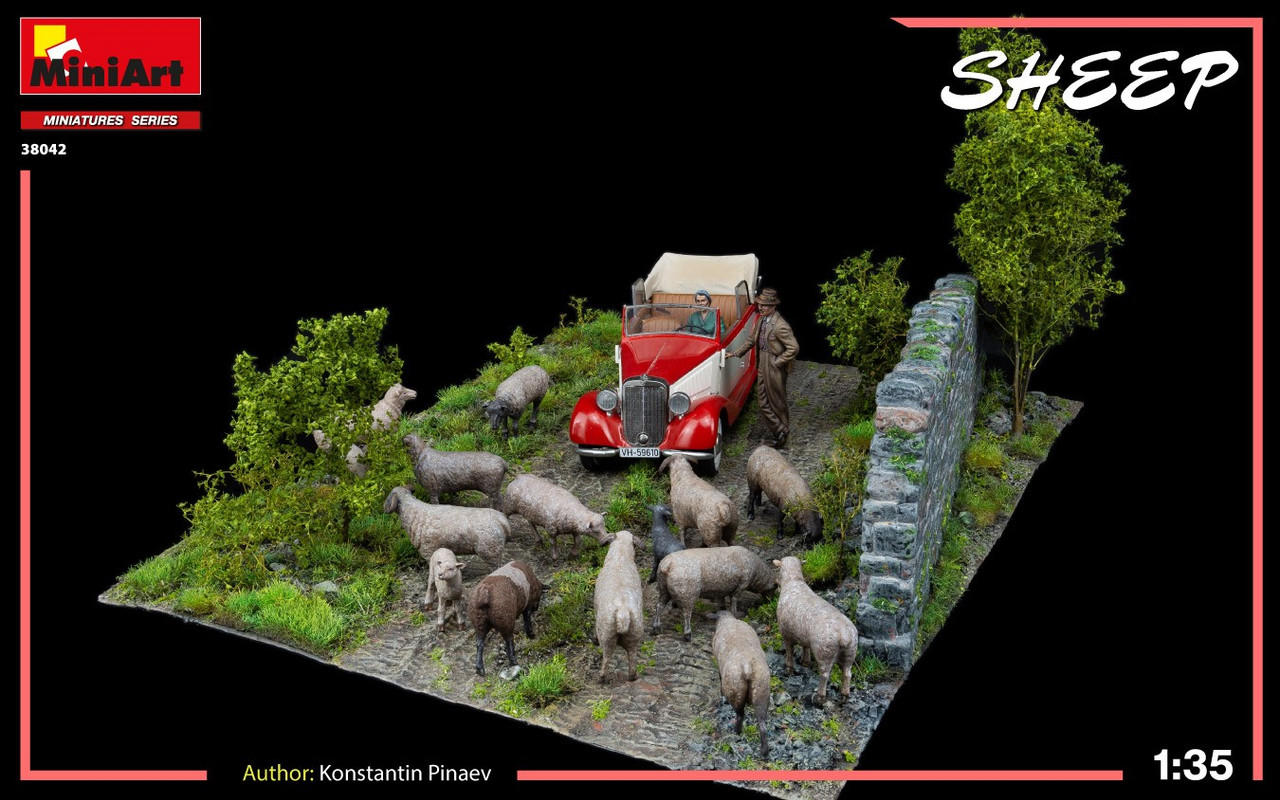 1/35 Miniart Sheep (15) - Squadron.com