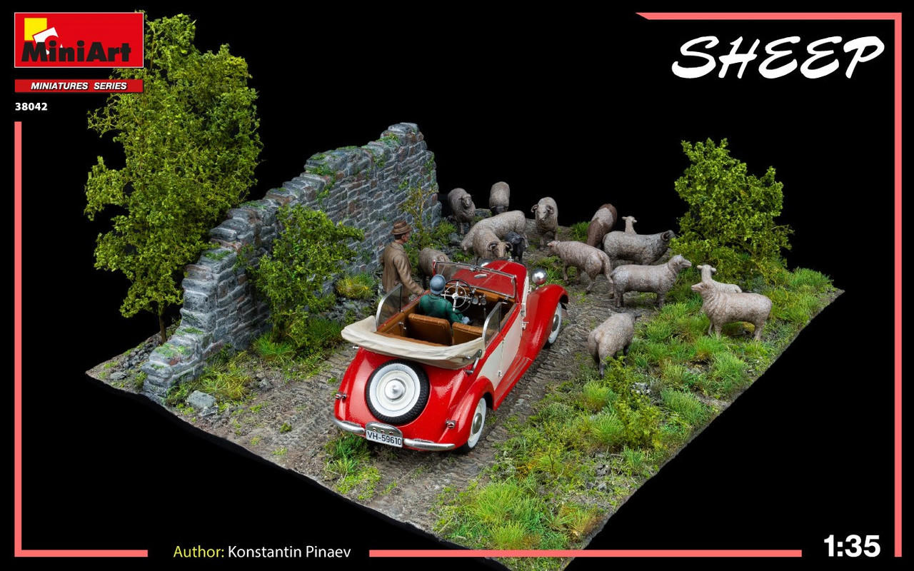 1/35 Miniart Sheep (15) - Squadron.com