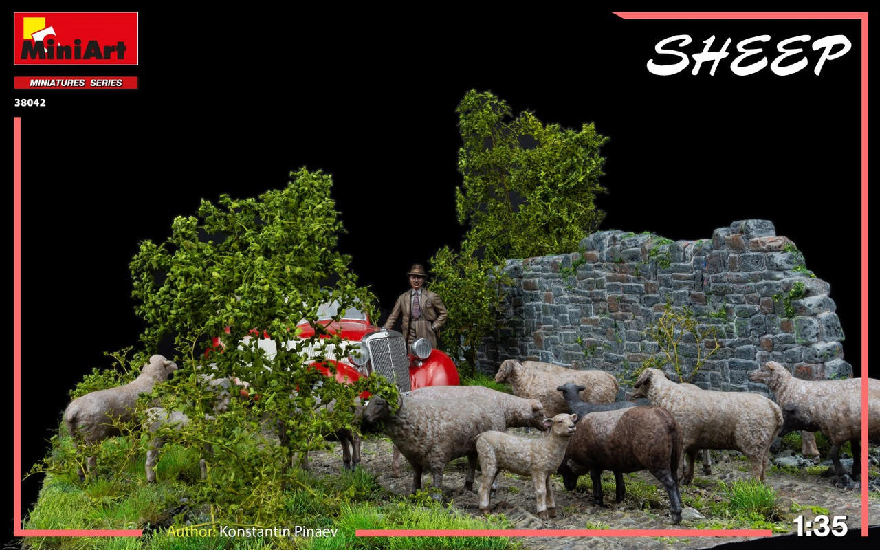 1/35 Miniart Sheep (15) - Squadron.com