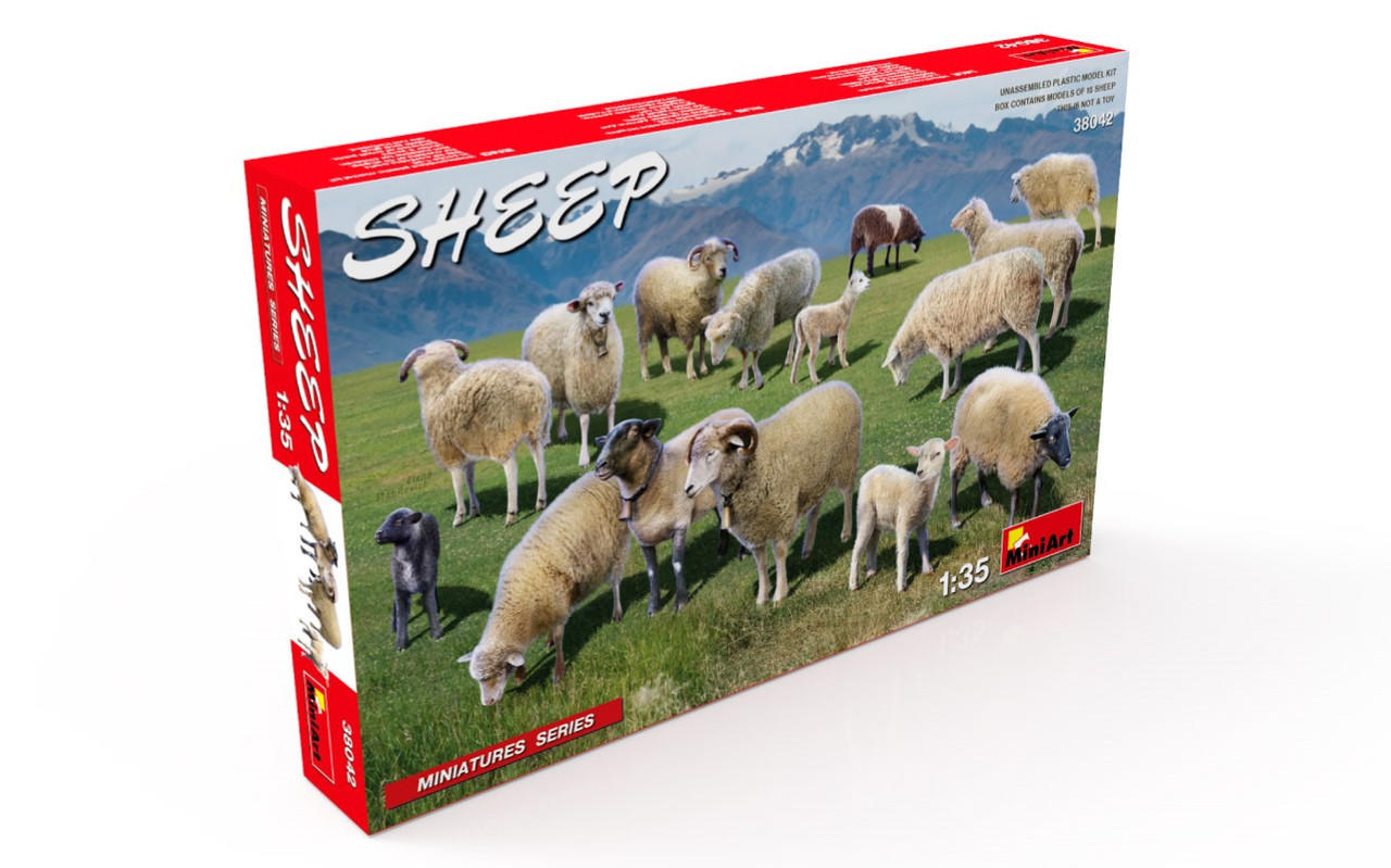 1/35 Miniart Sheep (15) - Squadron.com