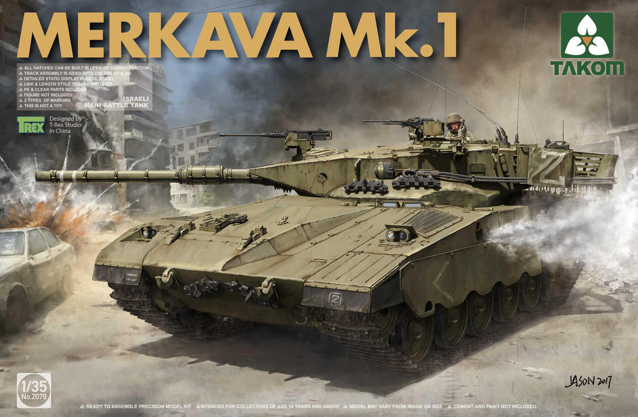 1/35 Takom Israeli Merkava Mk I Main Battle Tank - Squadron.com