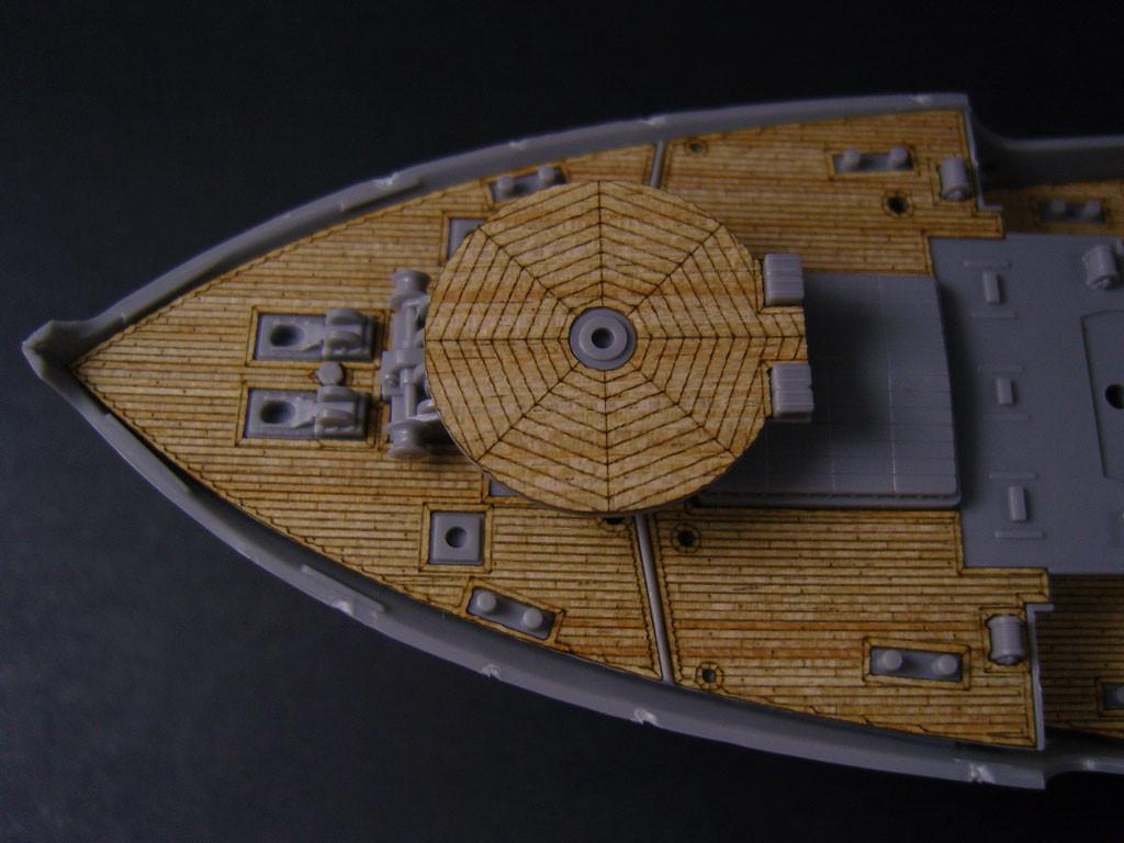 1/350 Artwox IJN Submarine depot ship Heian Maru Wood Deck
