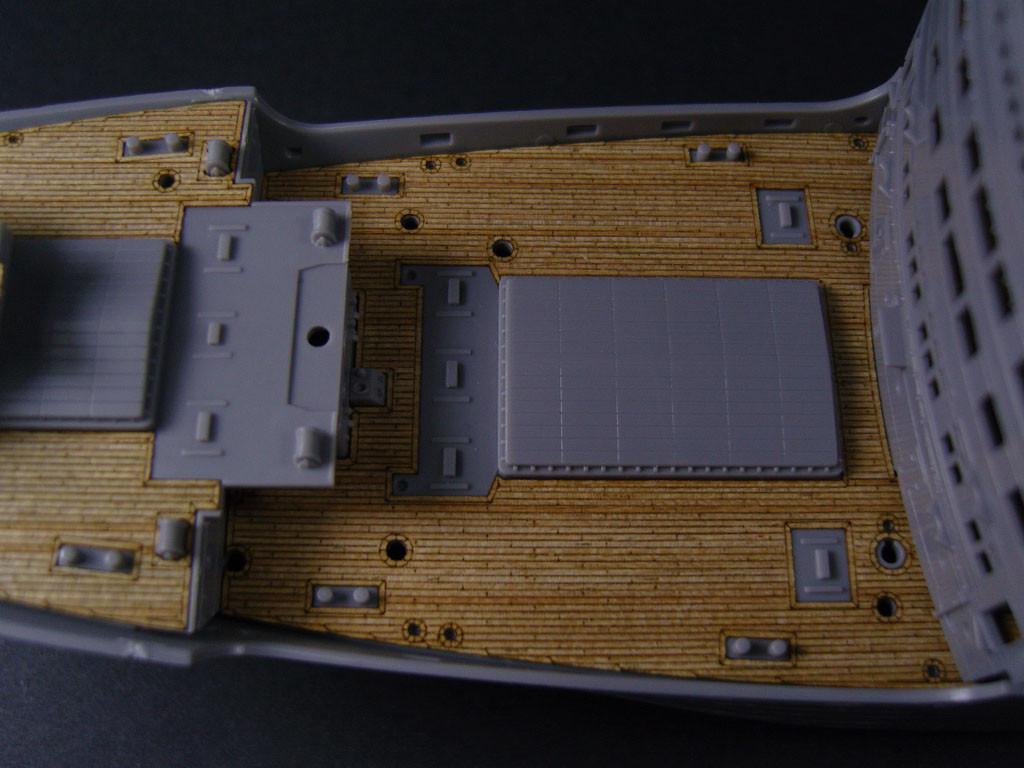 1/350 Artwox IJN Submarine depot ship Heian Maru Wood Deck