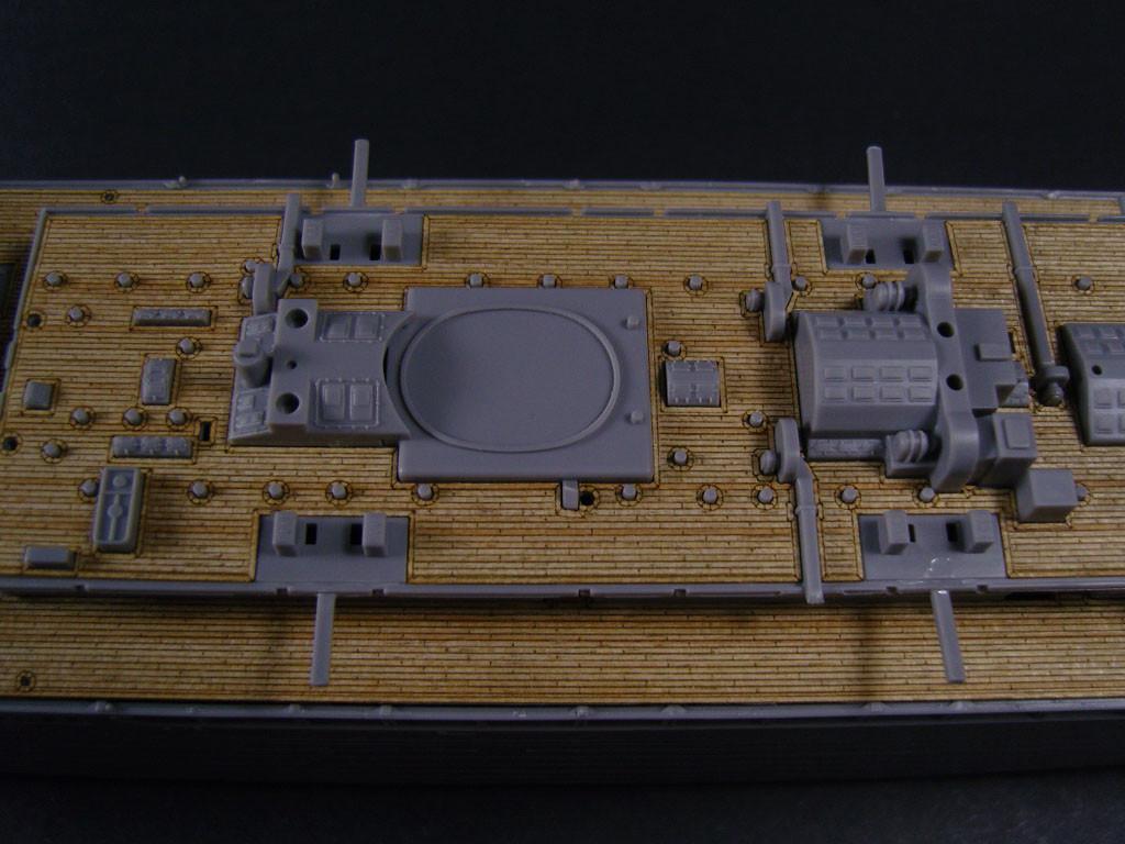 maruページ 1/350 Artwox IJN Submarine depot ship Heian Maru Wood Deck