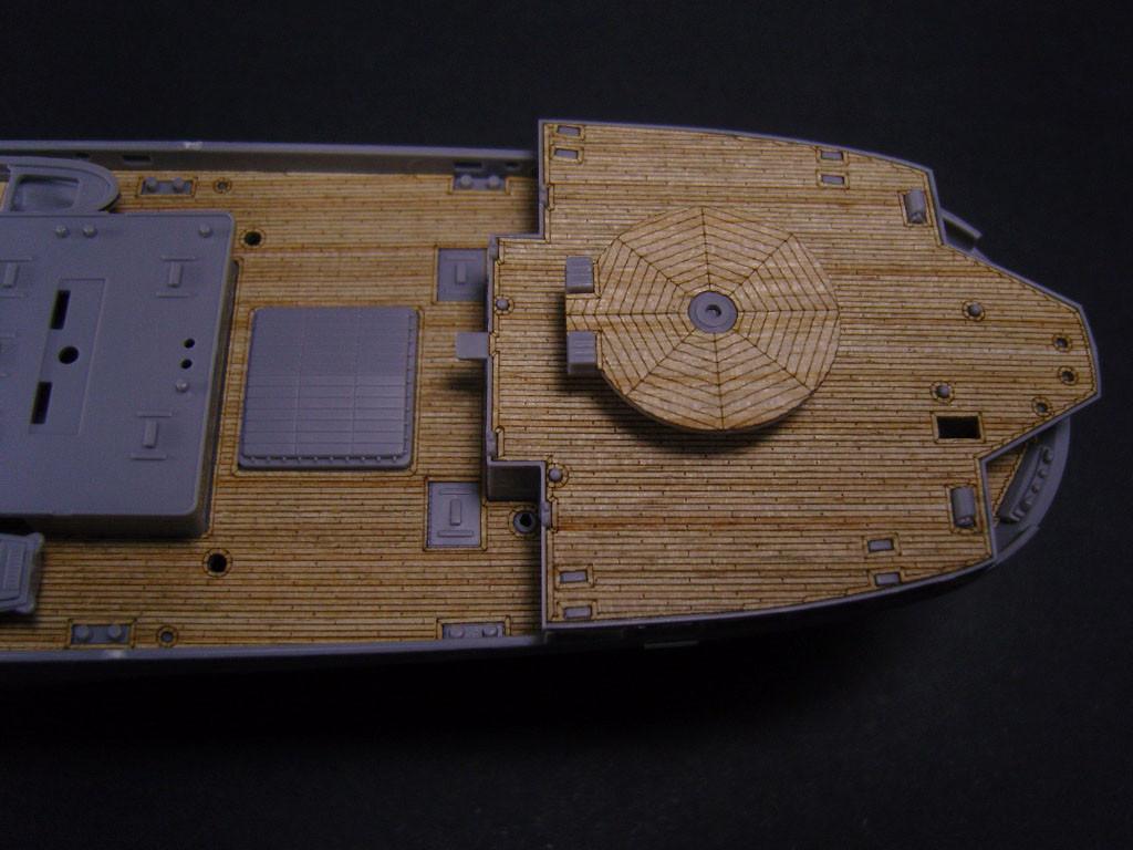 1/350 Artwox IJN Submarine depot ship Heian Maru Wood Deck